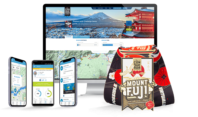 Mount Fuji Virtual Challenge The Conqueror Virtual Mount Fuji Virtual Challenge The Conqueror Virtual