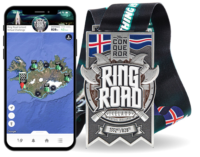 virtual challenge medal image