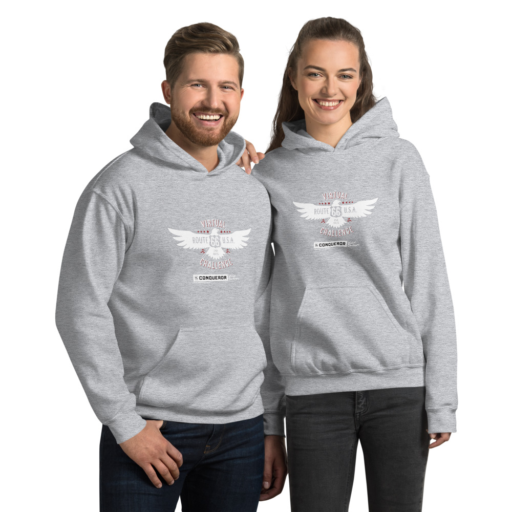 Ruta 66 | Sudadera unisex | El Conquistador Desafíos Virtuales