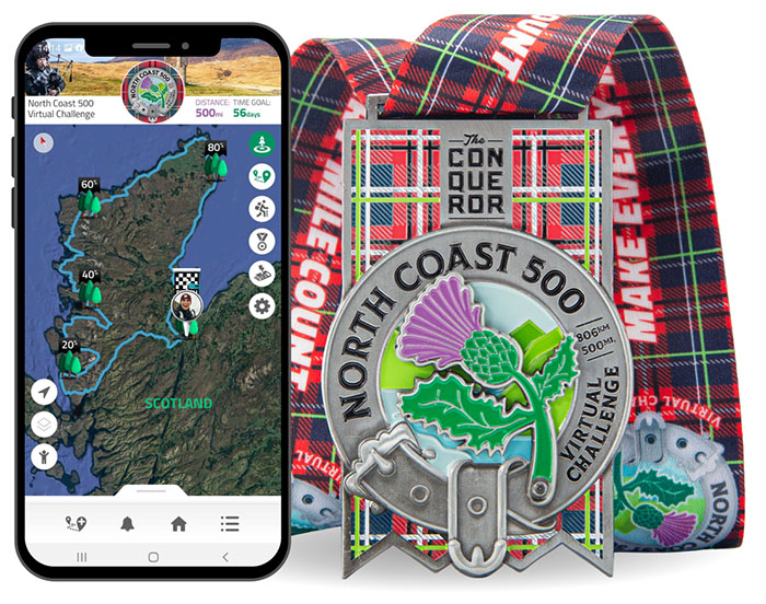 virtual challenge medal image