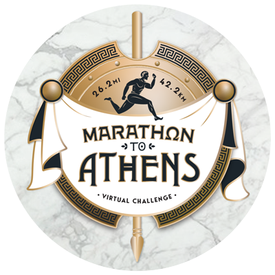 Ropa del Desafío Virtual Maratón a Atenas