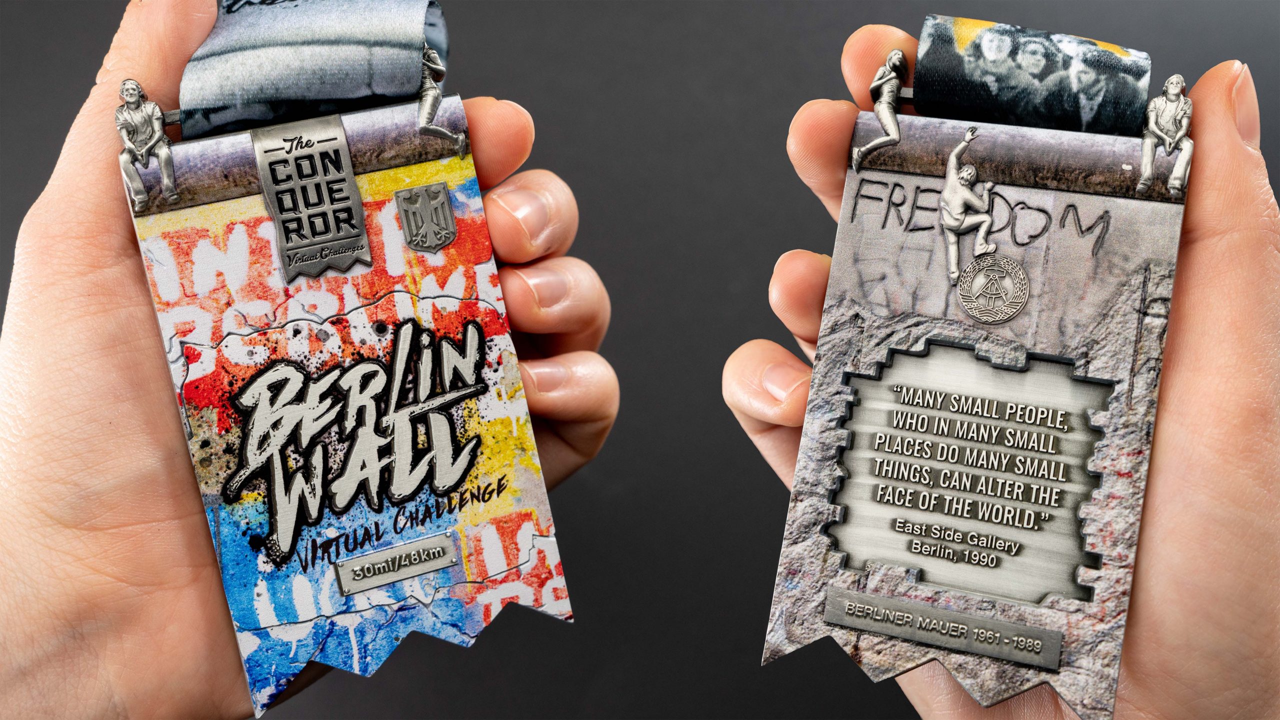 Berlin Wall Virtual Challenge The Conqueror Challenges