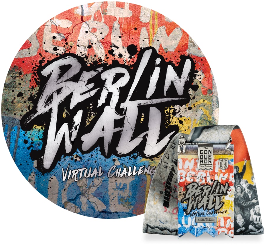 Berlin Wall Virtual Challenge | Entry + Medal