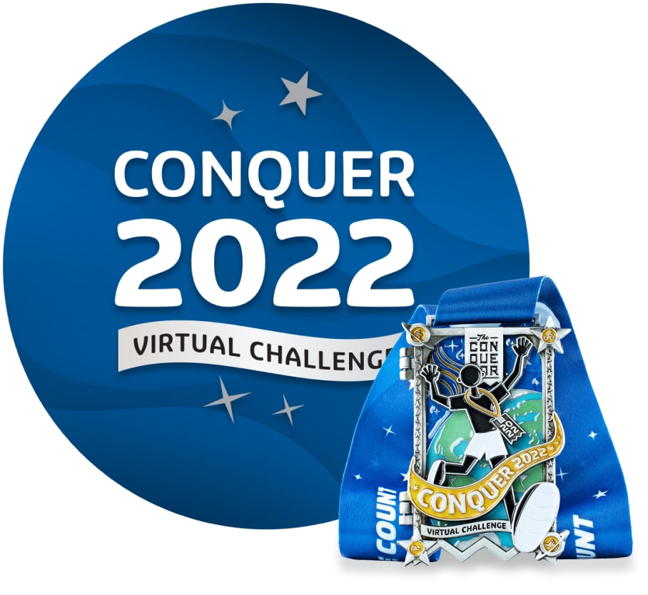 Conquer 2022 Virtual Challenge | Entry + Medal