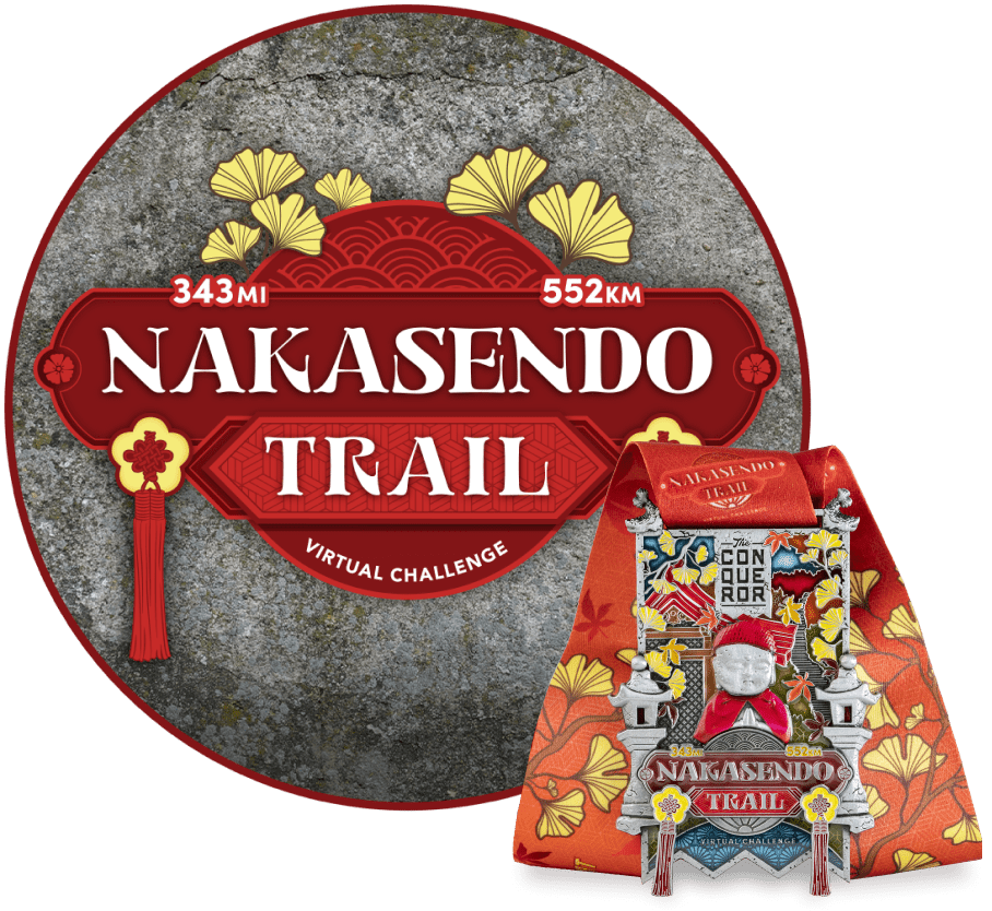 Nakasendo Trail Virtual Challenge | Entry + Medal