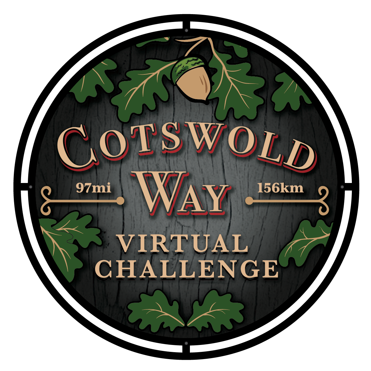 Ropa del Desafío Virtual del Camino de Cotswold
