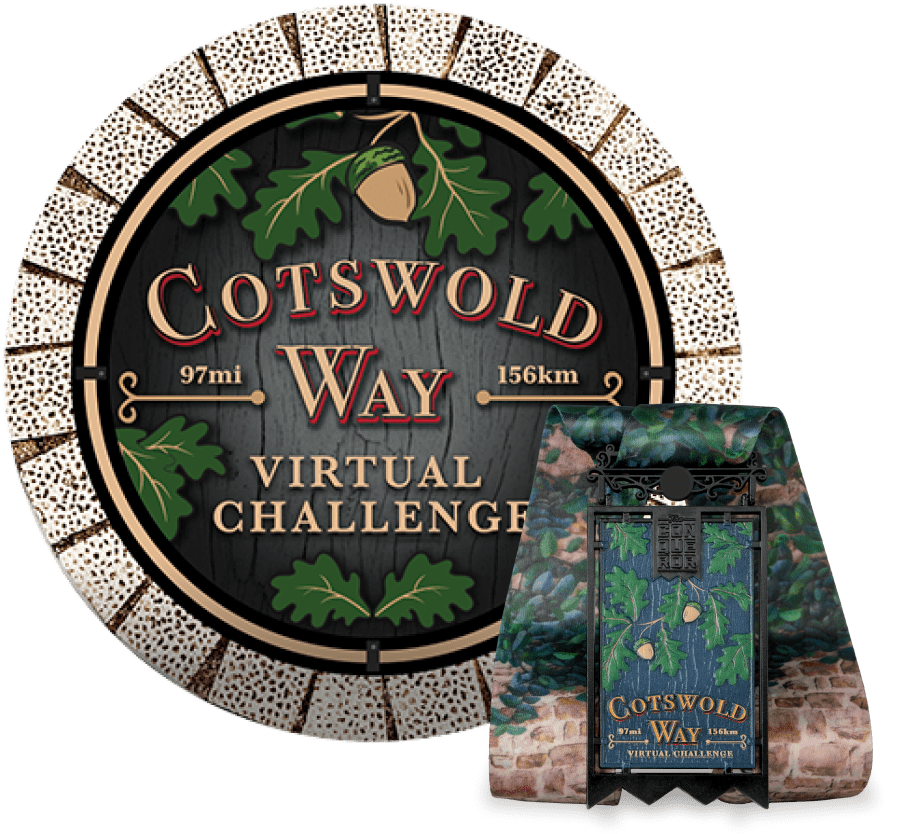 Cotswold Way Virtual Challenge | Entry + Medal