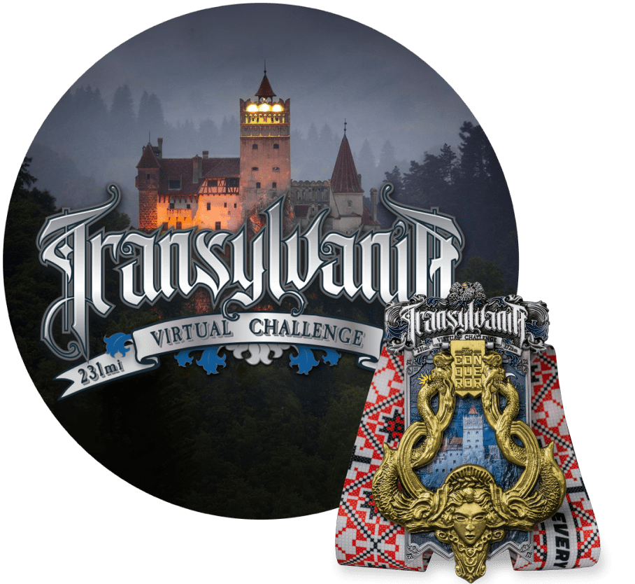 Transylvania Virtual Challenge | Entry + Medal