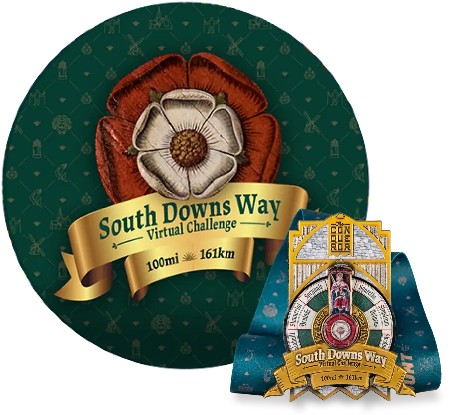 South Downs Way Virtual Challenge | Entry + Medal