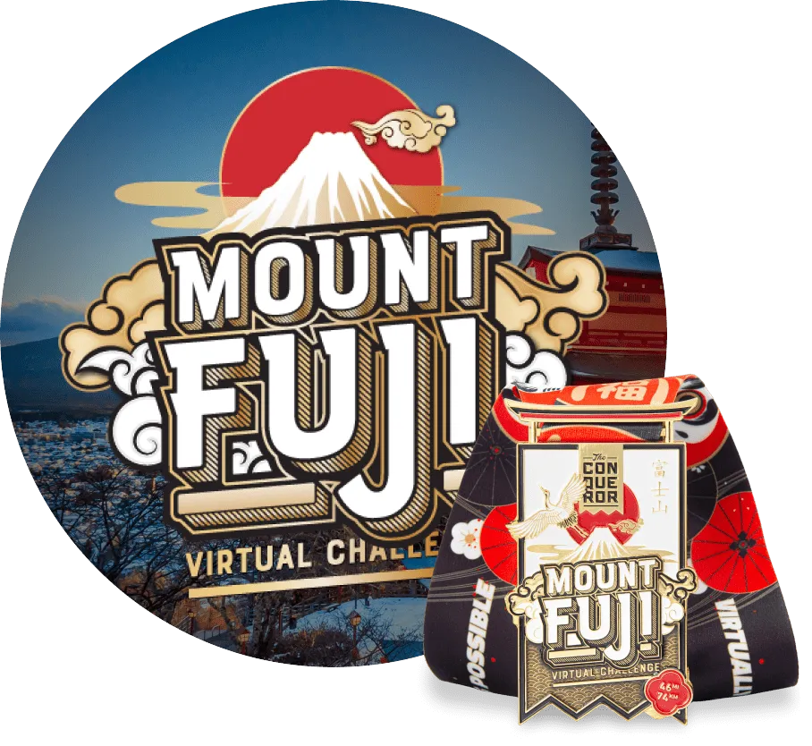 Mount Fuji Virtual Challenge | Entry + Medal