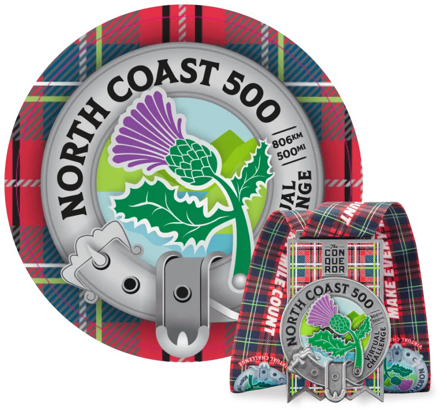 North Coast 500 Virtual Challenge | Entry + Medal