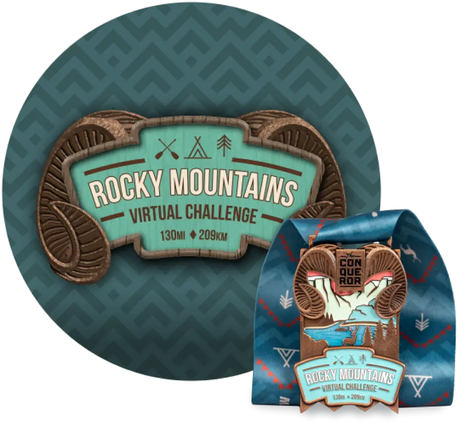 Rocky Mountains National Park Virtual Challenge | Entry + Medal