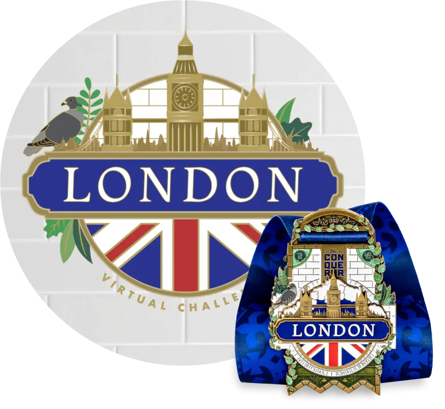 London Virtual Challenge | Entry + Medal