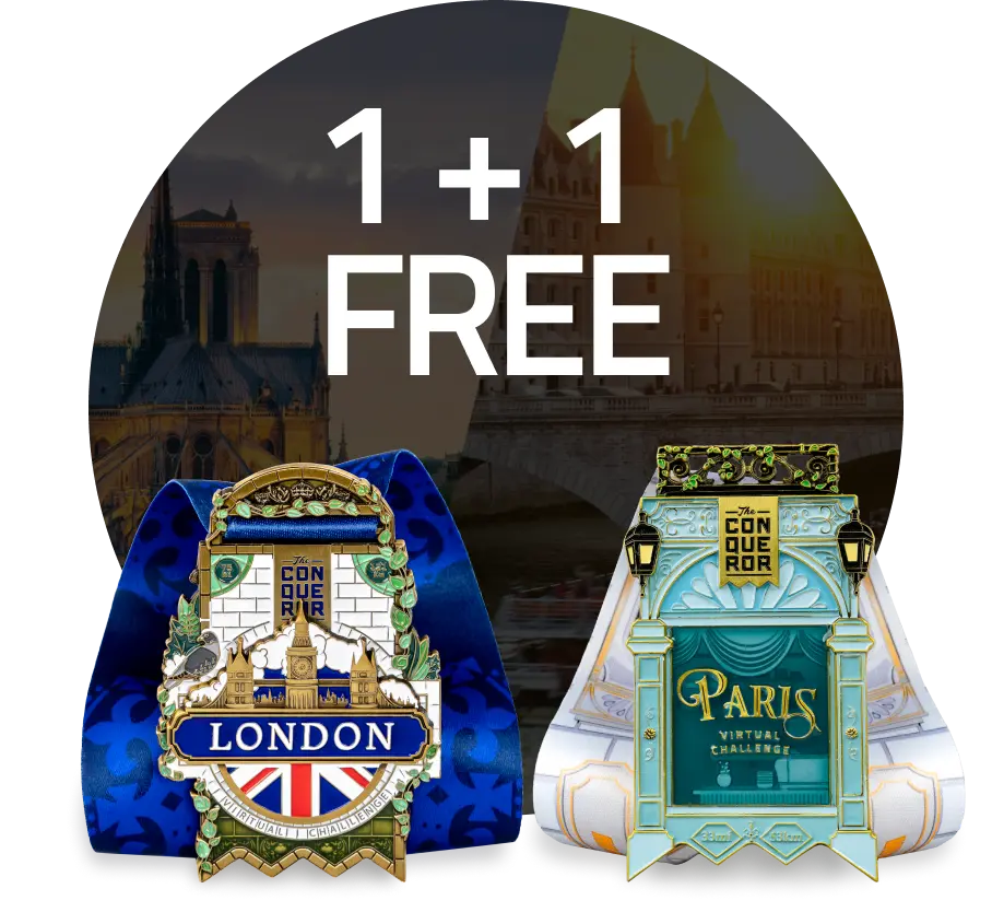 London + FREE Paris Challenge (shipping included)