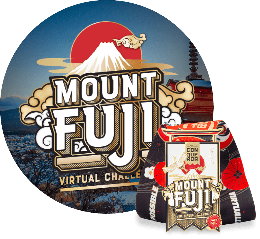 Mount Fuji Virtual Challenge | Entry + Medal