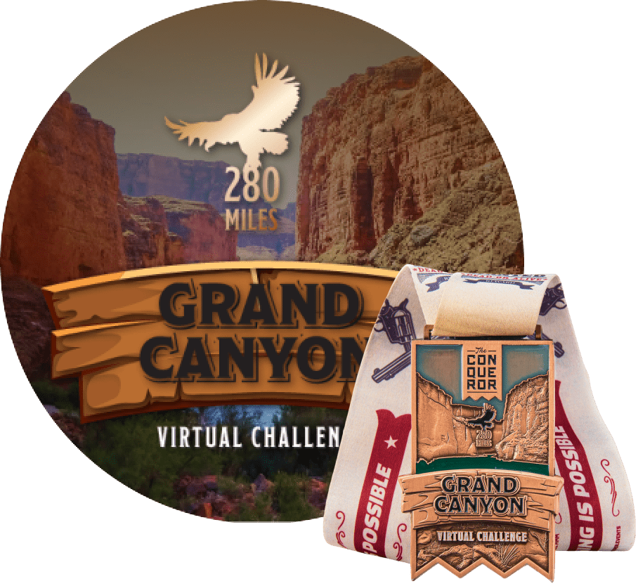 El Desafío Virtual del Gran Cañón | Entrada + Medalla