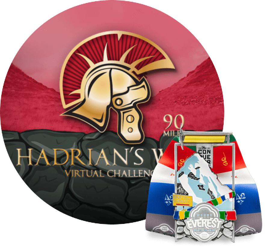 Hadrians Wall Virtual Challenge | Entry + Medal