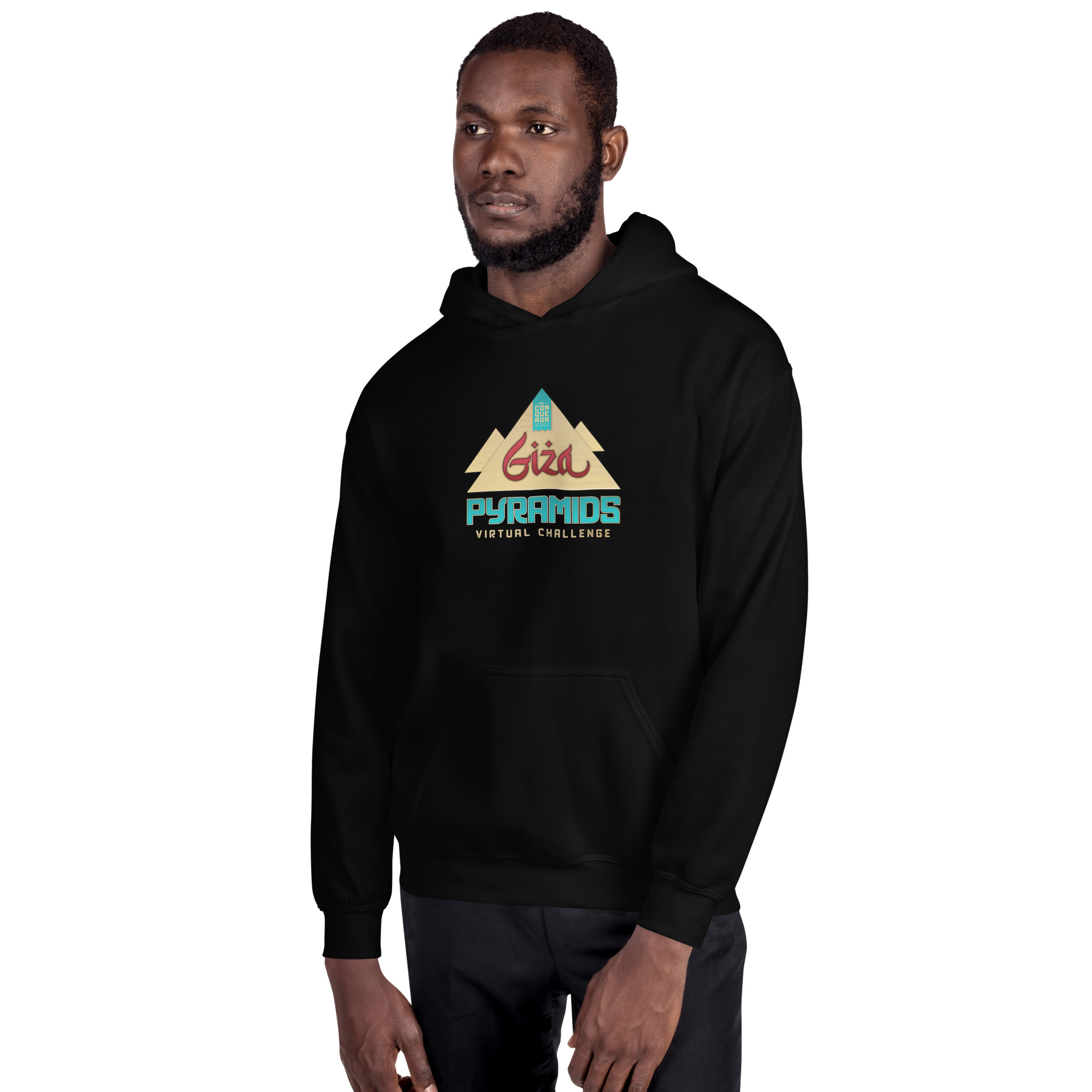 Giza Pyramids Virtual Challenge, Unisex Hoodie