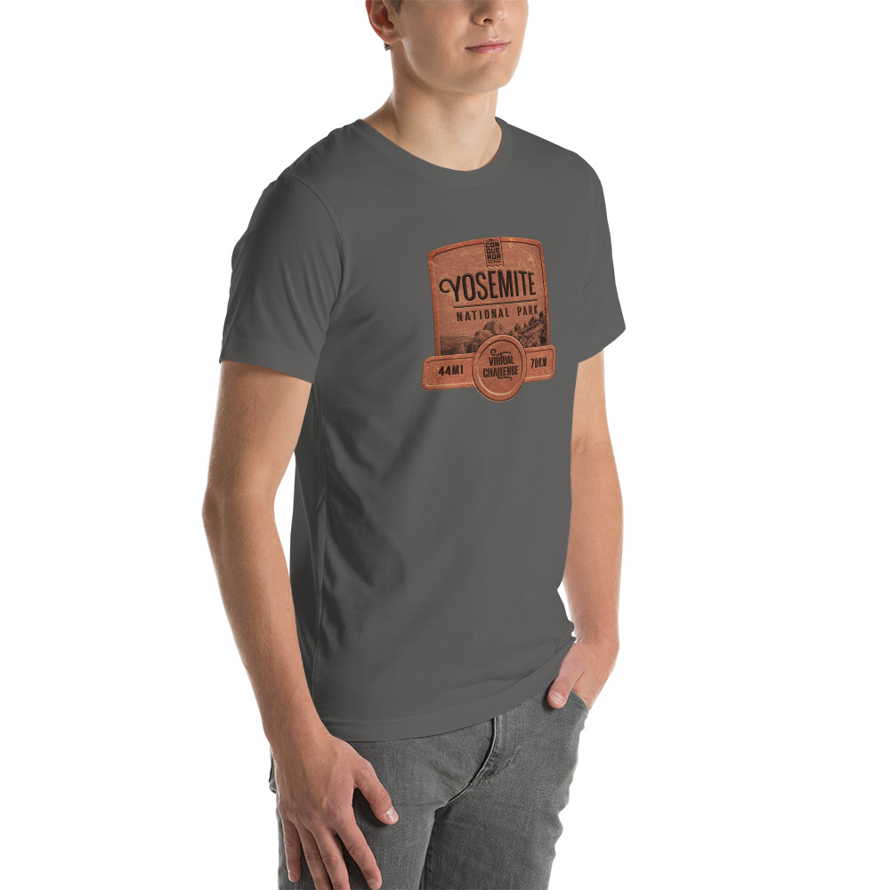 Yosemite Virtual Challenge | Unisex t-shirt | The Conqueror Virtual ...