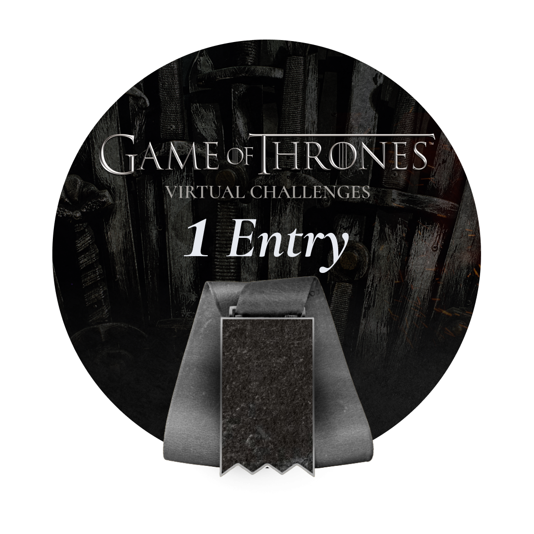 1x The Game of Thrones Virtual Challenge + FREE Shipping
