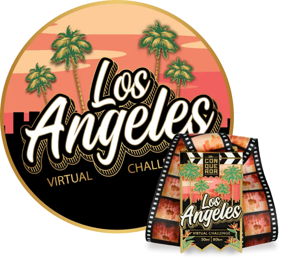 Los Angeles Virtual Challenge | Entry + Medal
