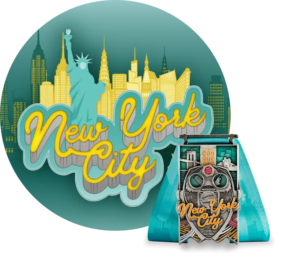 New York Virtual Challenge | Entry + Medal
