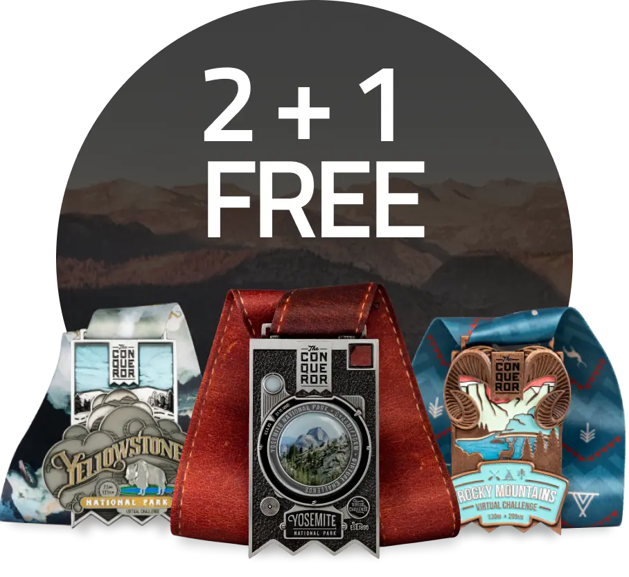 <span style="color:#FF2500"> 2 + 1 Free</span> US National Park (shipping included)