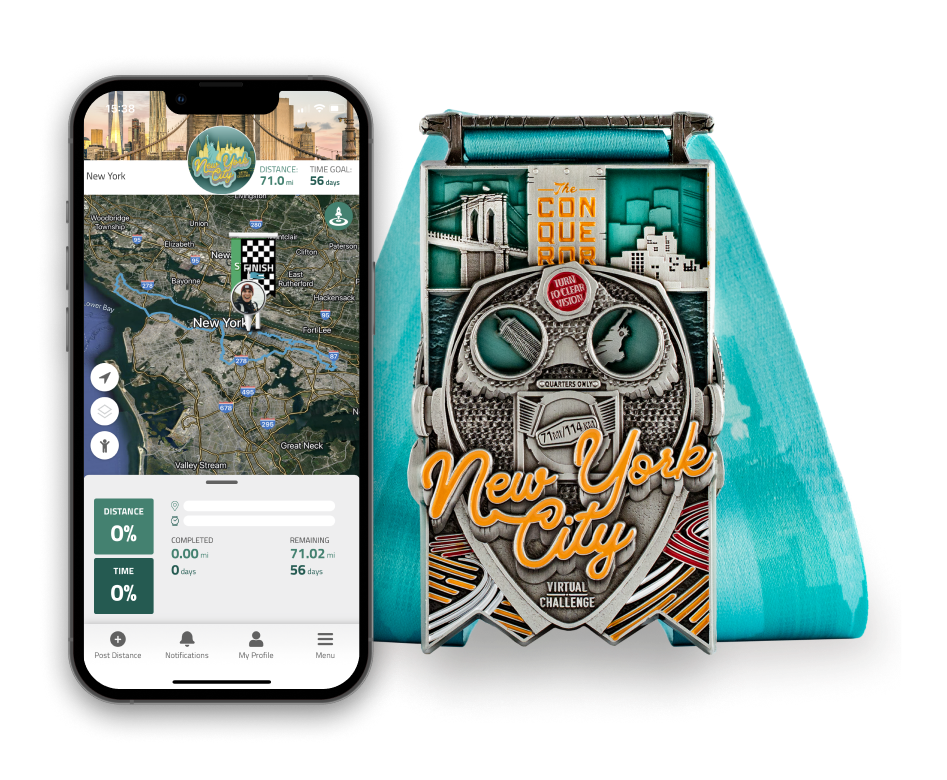 virtual challenge medal image