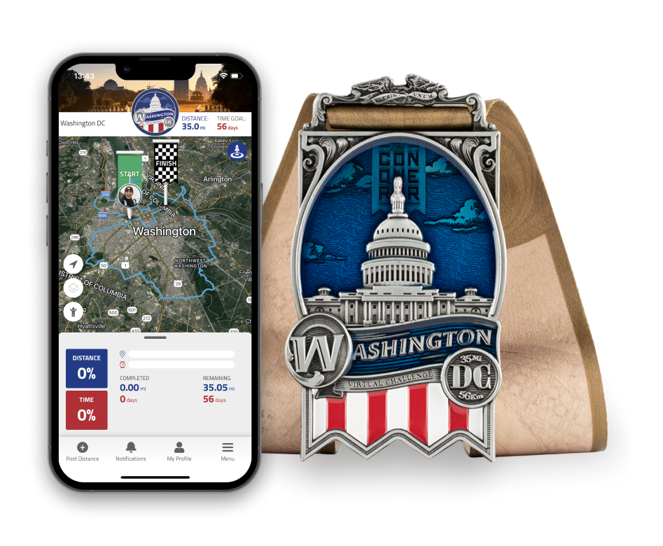 virtual challenge medal image