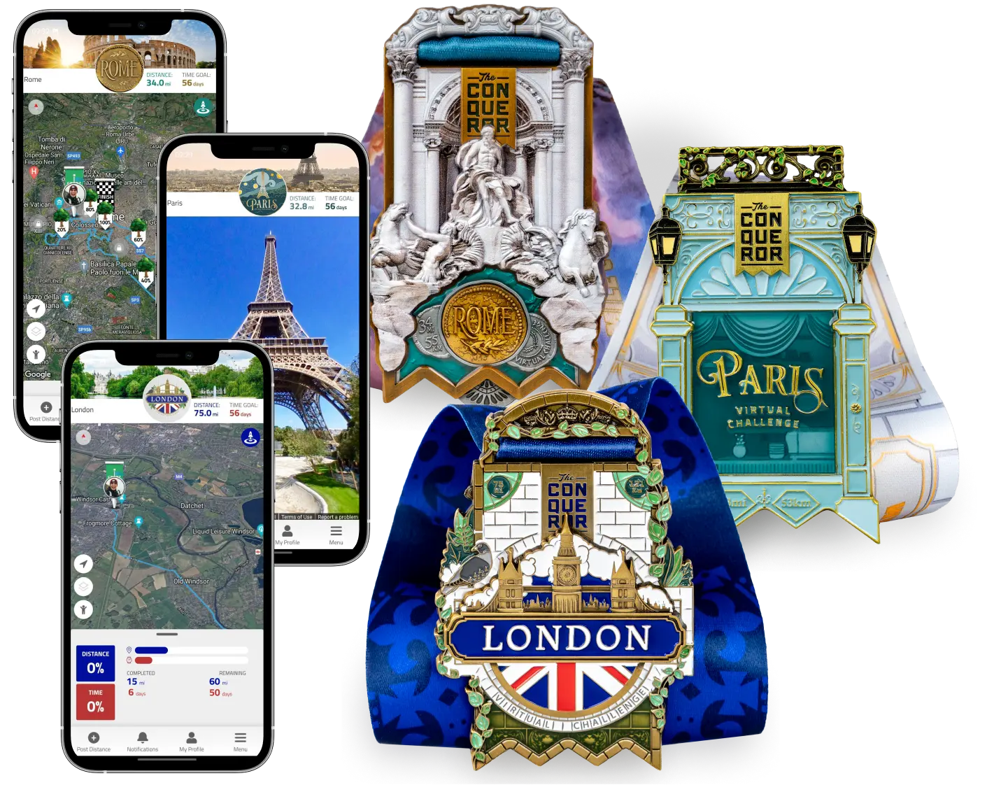 virtual challenge medal image