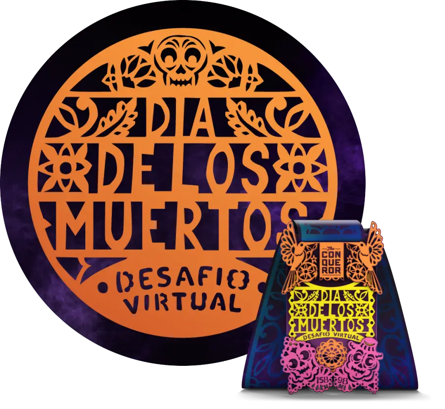 Dia de los Muertos Virtual Challenge | Entry + Medal