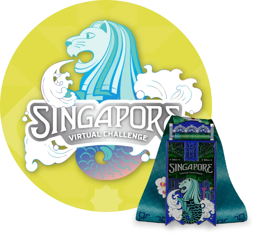 Singapore Virtual Challenge Medal