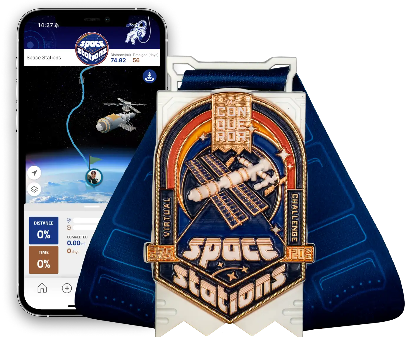 virtual challenge medal image