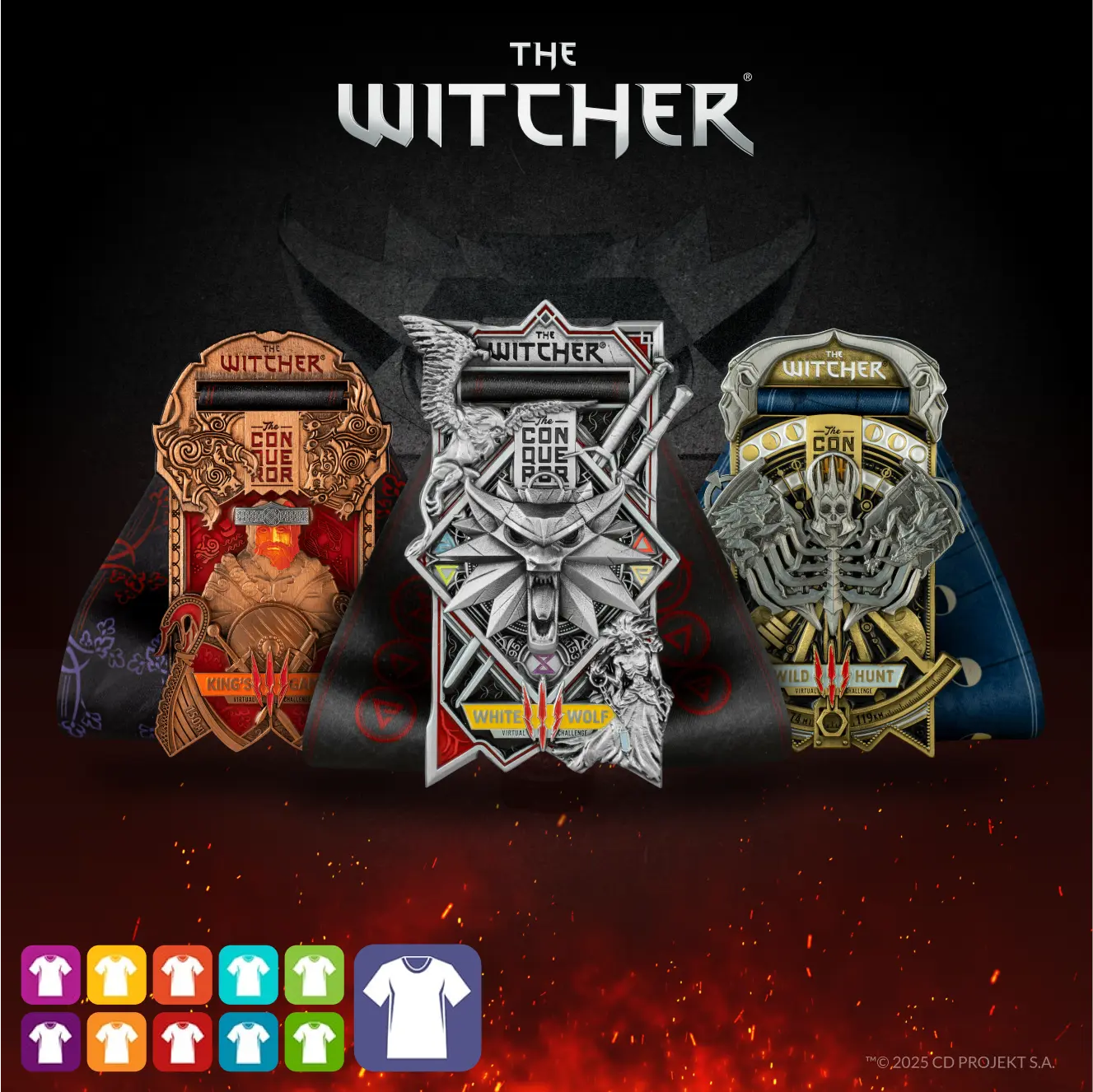 THE WITCHER Entry + Medal + Apparel