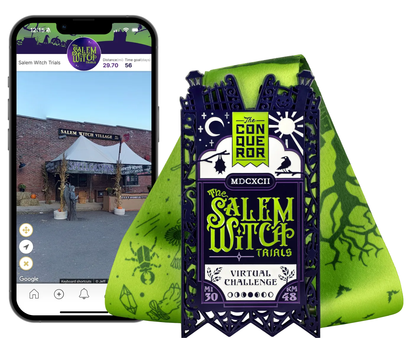 virtual challenge medal image