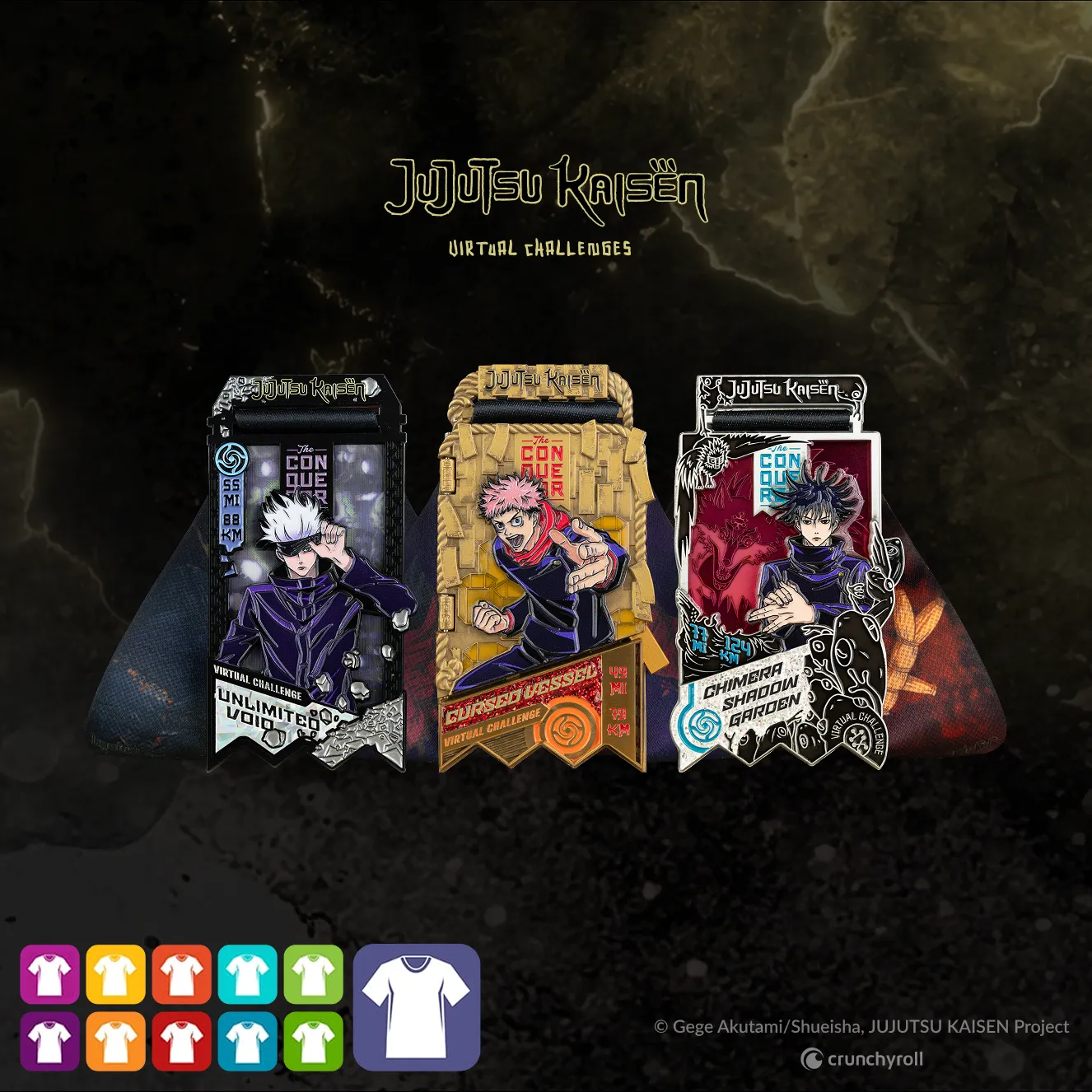 Jujutsu Kaisen Entry + Medal + Apparel