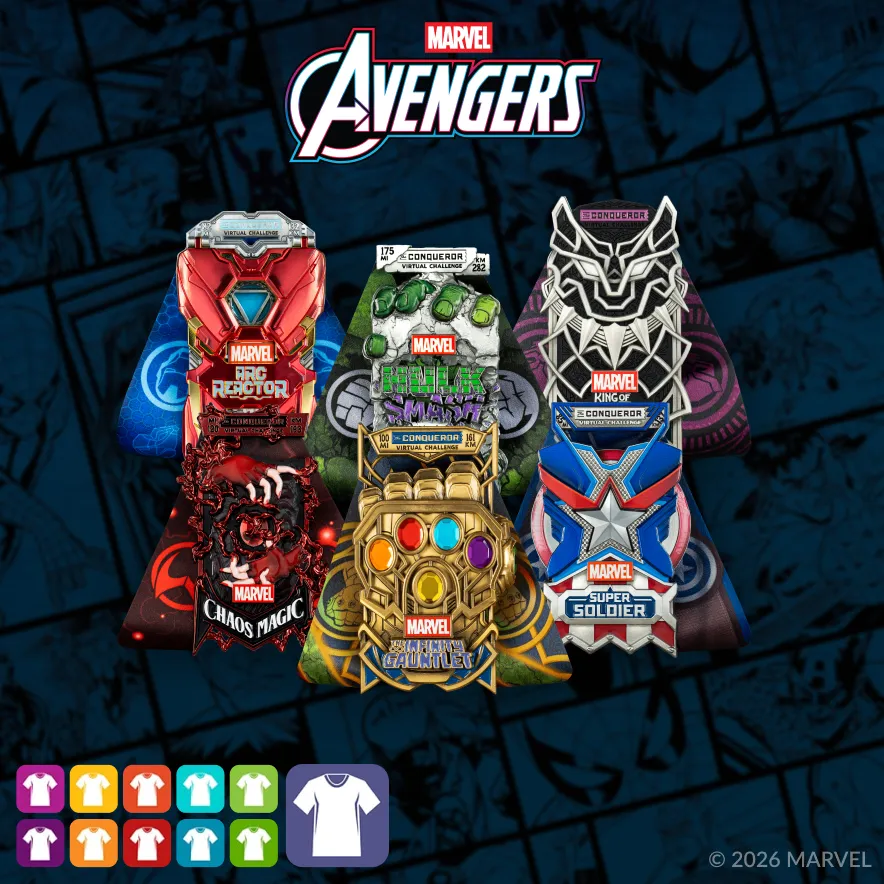 AVENGERS Entry + Medal + Apparel