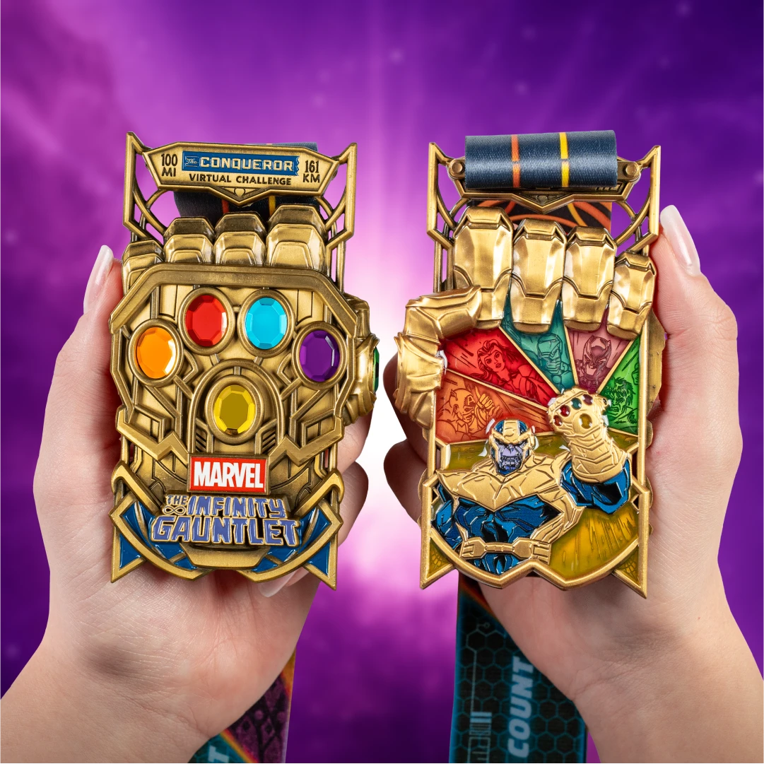 Infinity Gauntlet | Virtual Fitness Challenge | The Conqueror
