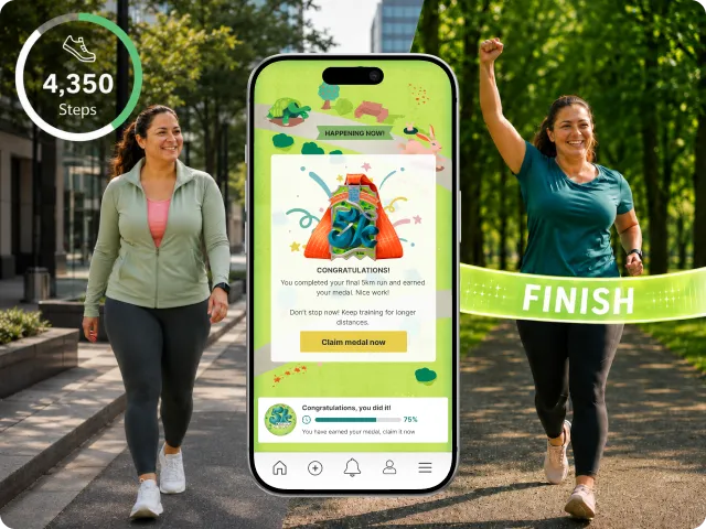 From 1 minute to 5K.